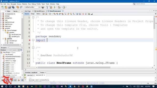 How to Send Free SMS using java? [Part-1] [With Source Code] смотреть онлайн