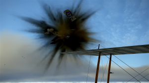 Столкновения, падения, взрывы и т. д. Часть-13. Симулятор "Flying Circus".