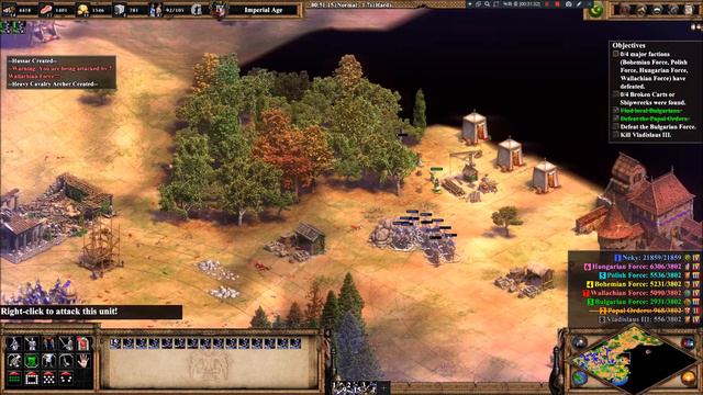 [AOE2: DE] Custom Campaign: Sultan Mehmed II Scenario 1 on Hard смотреть онлайн