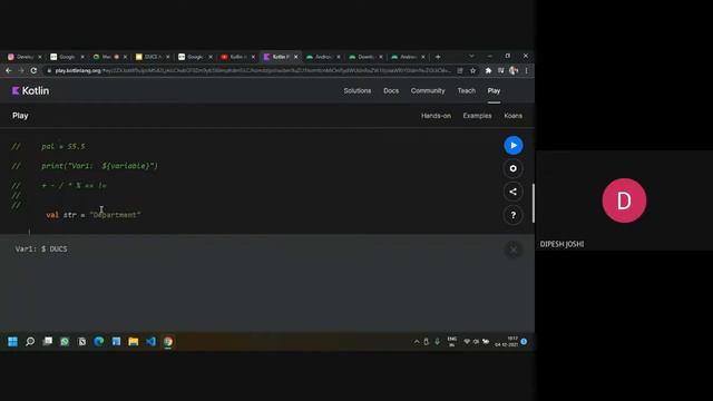 Introduction to Kotlin Android Studio By Dipesh Joshi смотреть онлайн