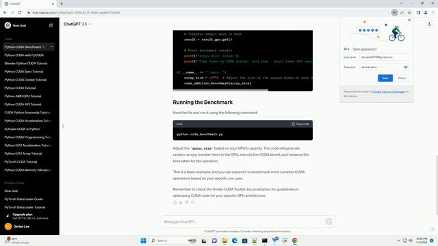 python cuda benchmark смотреть онлайн