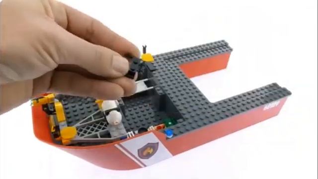 LEGO City 60109 Fire Boat ( Speed Build Review ) смотреть онлайн