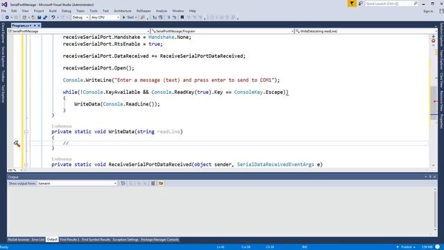 Serial Port Send and Received Messages Demo смотреть онлайн