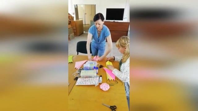 Виртуальный мастер-класс по оригами «Кусудама — шар для счастья» смотреть онлайн