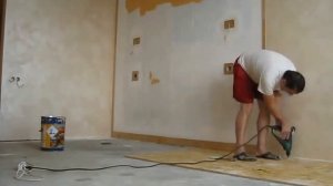 Монтаж OSB плиты на бетонный пол