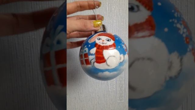 Новогодний елочный шар 