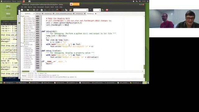 Hamilton 2021/10/11: LibreOffice Python and Redis смотреть онлайн