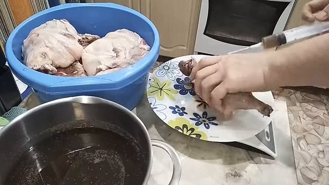 Копчение мяса бобра. Часть первая - подготовка мяса смотреть онлайн