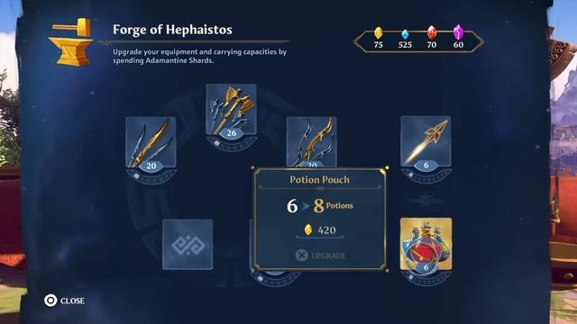 Immortals Fenyx Rising - Hall of Gods: Forge of Hephaistos Unlocked Dialogue PS5 Gameplay смотреть онлайн