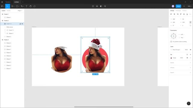 Как в Фигме вставить картинку в фигуру - коротко и по делу!