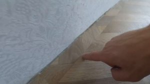 Большой зазор между Линолеумом и Стеной. Есть решение.  Не подошел по ширине.