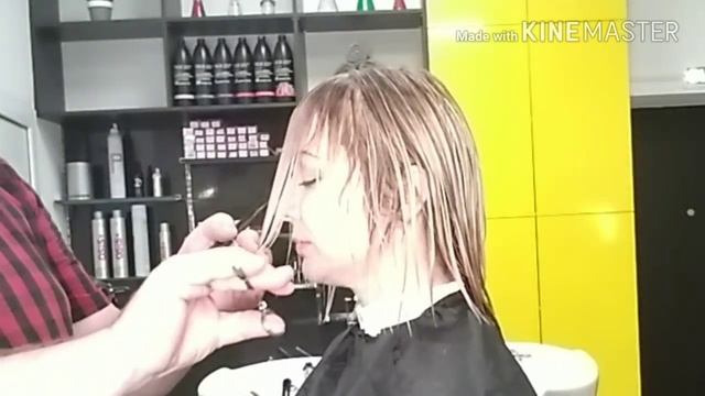 Видеоурок 17 Женская стрижка для тонких волос смотреть онлайн