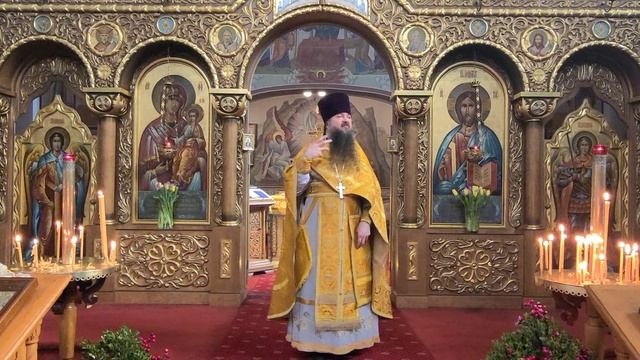 Проповедь 2022.02.12 - Святителей Василия Великого, Григория Богослова и Иоанна Златоустого смотреть онлайн