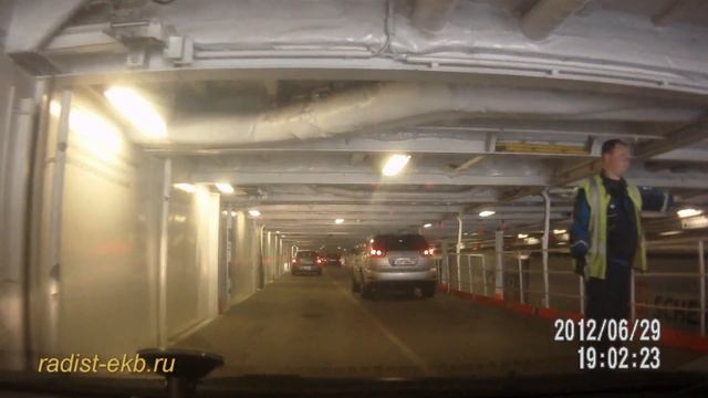 Автопутешествие по Европе. Погрузка на борт Silja Line Serenada. смотреть онлайн