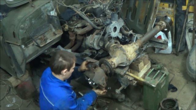 Уаз за 30 тысяч,серия 90,разбираем передний мост смотреть онлайн