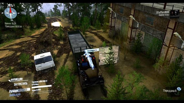 MudRunner.Карта «Долина Фрязино».Автор: Капитан36 смотреть онлайн