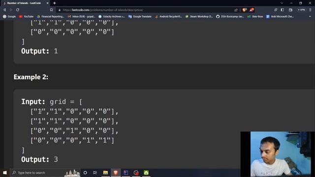 Leetcode || Number of Islands || Kotlin || Gopal смотреть онлайн
