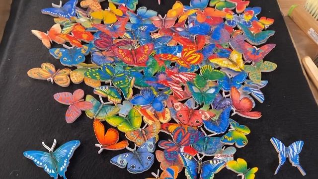 Amazing Butterfly Jigsaw Puzzle COMPETED!!! Gorgeous handcrafted challenging wooden jigsaw puzzles смотреть онлайн