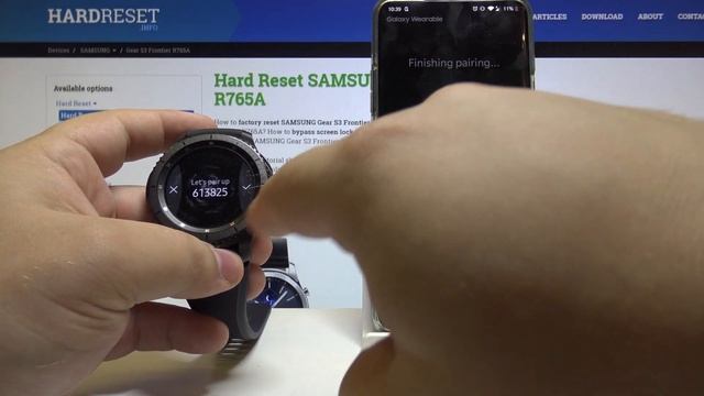 How to Pair SAMSUNG Gear S3 Frontier - Set Up / Pair with Phone смотреть онлайн