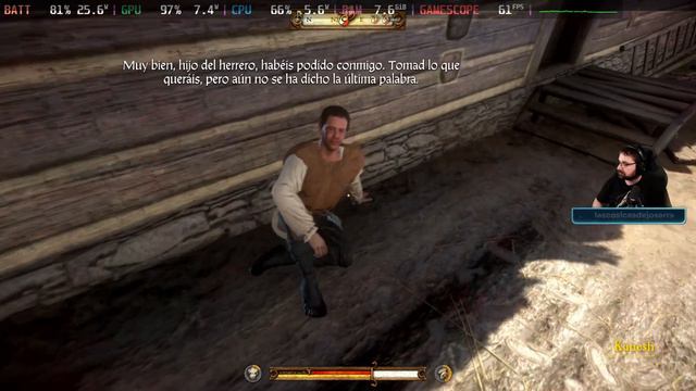 Probando Kingdom Come Deliverance en Steam Deck смотреть онлайн