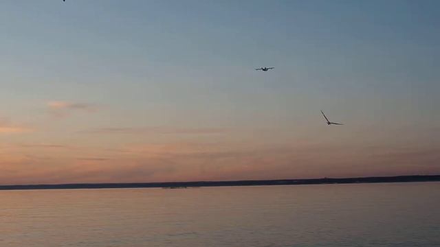 Самолёт над парком Дубки смотреть онлайн