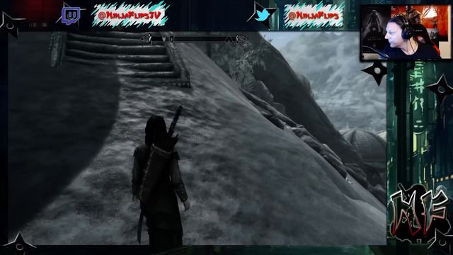 TES V: SKYRIM SE - Legendary Difficulty | Breton 2H | Ninja Flips Livestream