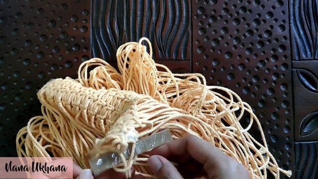 DIY | Macrame Net Bag | Tote Bag | Tutorial Tas Macrame @NanaUkhanaMacrame смотреть онлайн