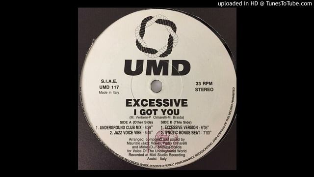 Excessive - I Got You (Underground Club Mix) смотреть онлайн