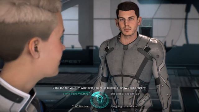 Mass Effect Andromeda Scott and Cora Before Meridian смотреть онлайн