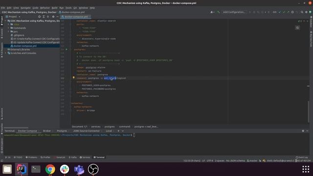 04 - Demo Part-1 - Overview of Docker Compose for CDC смотреть онлайн