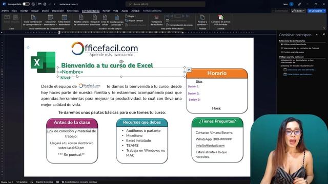 Correo masivo desde #excel | combinar correspondencia #excel #word #outlook смотреть онлайн