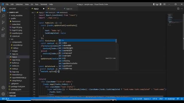 React Todo List App Tutorial | Beginners React JS project with React Hooks смотреть онлайн