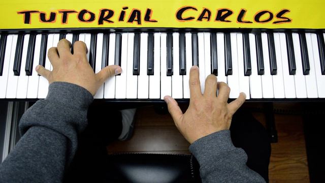 llevame Alejandro Del Bosque. Piano Tutorial Carlos смотреть онлайн
