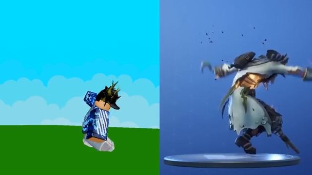 Fortnite Dances/Emotes in Roblox 4 смотреть онлайн