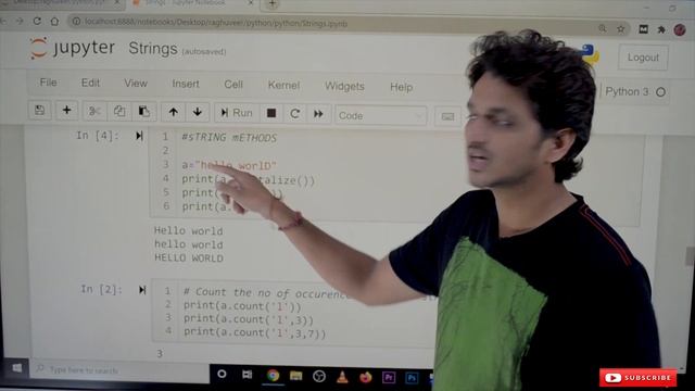 String Data Type in Python || Lesson 17 || Python || Learning Monkey || смотреть онлайн
