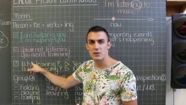 EN.08 Present Continuous смотреть онлайн