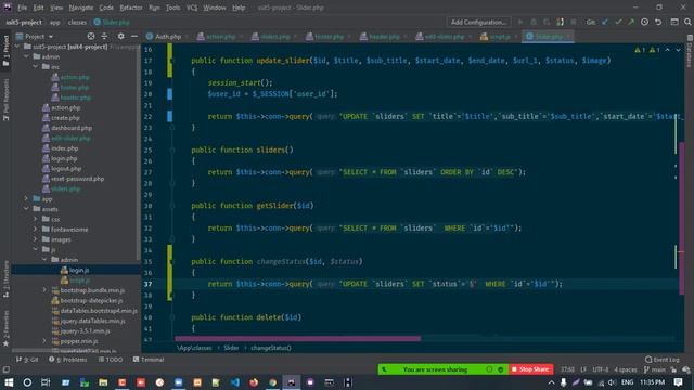 DCW in OOP php & MySQL 21: Update slider part 03 смотреть онлайн