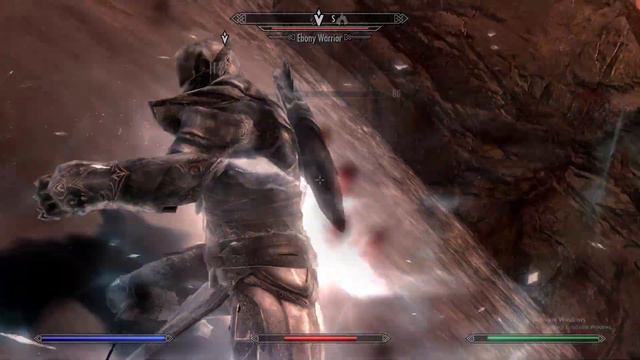 Fist-fighting the Ebony Warrior + bonus Fishing Rod kill смотреть онлайн