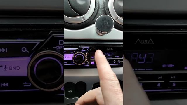 настройка магнитолы #AURA AMH-88 DSP #автозвук #магнитола #настройка смотреть онлайн