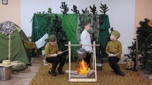 Инсценировка детьми дошкольного возраста отрывка из повести В.Катаева "Сын полка"