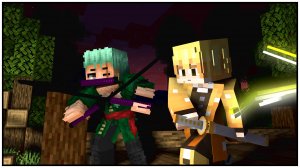 Лучшие моды на Ван пис и клинок рассекающий демонов для мобильного майнкрафта