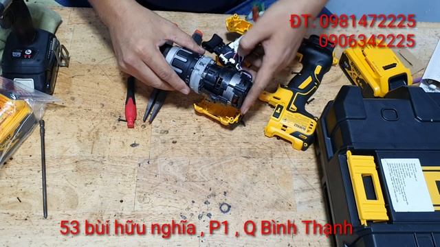 Cách sửa chữa và lắp ráp máy pin đơn Giản nhất |Kĩ thuật máy xây dựng Hồng Nhiên смотреть онлайн
