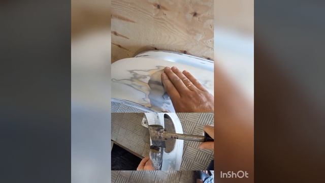 Ремонт кузовных работ автомобиля "SENS" своими руками. смотреть онлайн