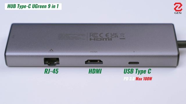 Đánh giá nhanh UGREEN - Hub chuyển đổi 5 in 1 và 9 in 1: dùng ngon giá chỉ từ 359K | Genz Viet смотреть онлайн