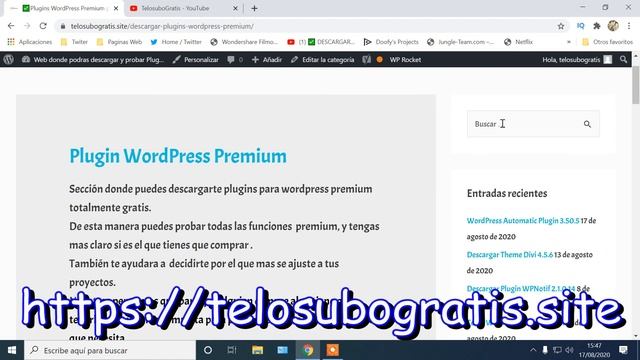 ?⚡️Descargar GRATIS los mejores Plugins para WordPress смотреть онлайн