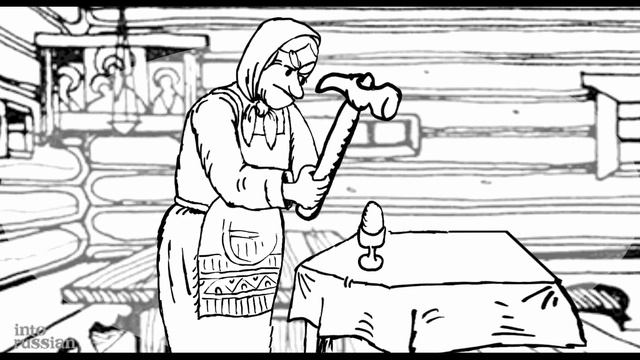 The Tale Of The Speckled Hen | Cказка про курочку Рябу