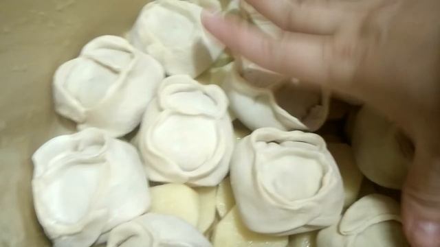 Как приготовить манты без пароварки... смотреть онлайн
