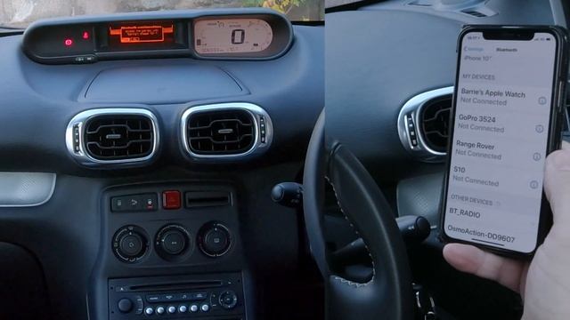 How to pair a mobile to the Bluetooth Audio System in a 2016 Citroen C3 Picasso смотреть онлайн