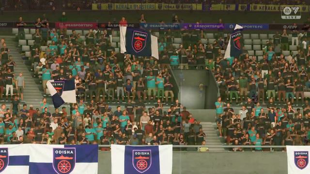 Kerala Blaster vs Odisha FC ISL (indian super league)(10/27/2023)EAFC24 смотреть онлайн