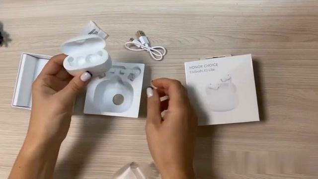 Беспроводные наушники True Wireless Honor Choice EarBuds X3 Lite White смотреть онлайн